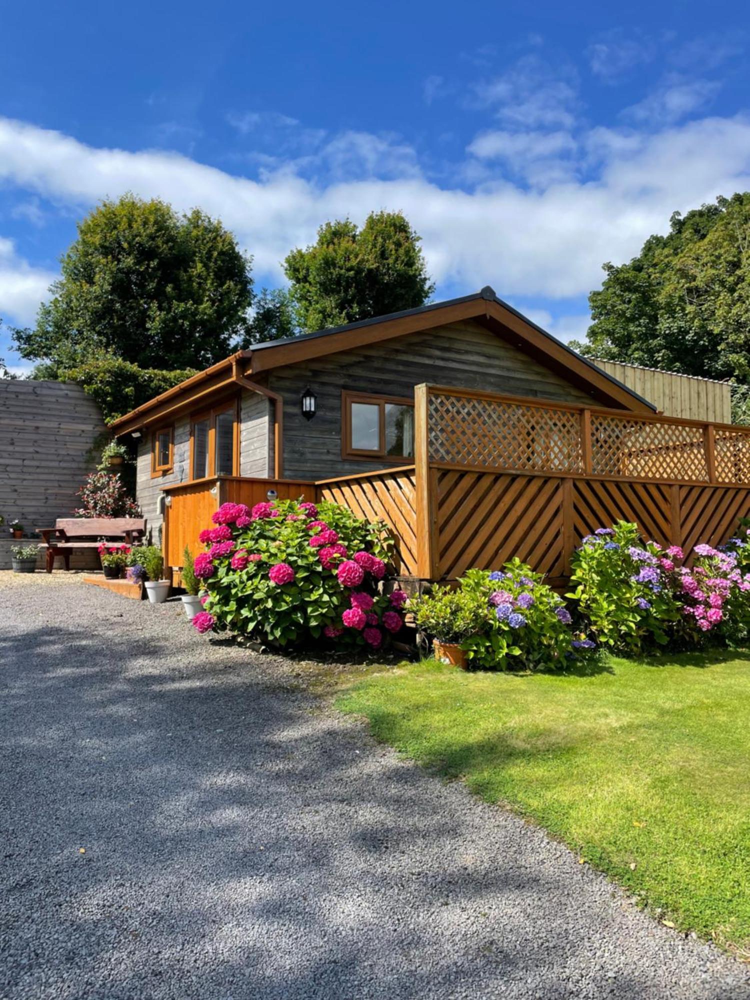 Swansea Log Cabin Pontardawe Luaran gambar